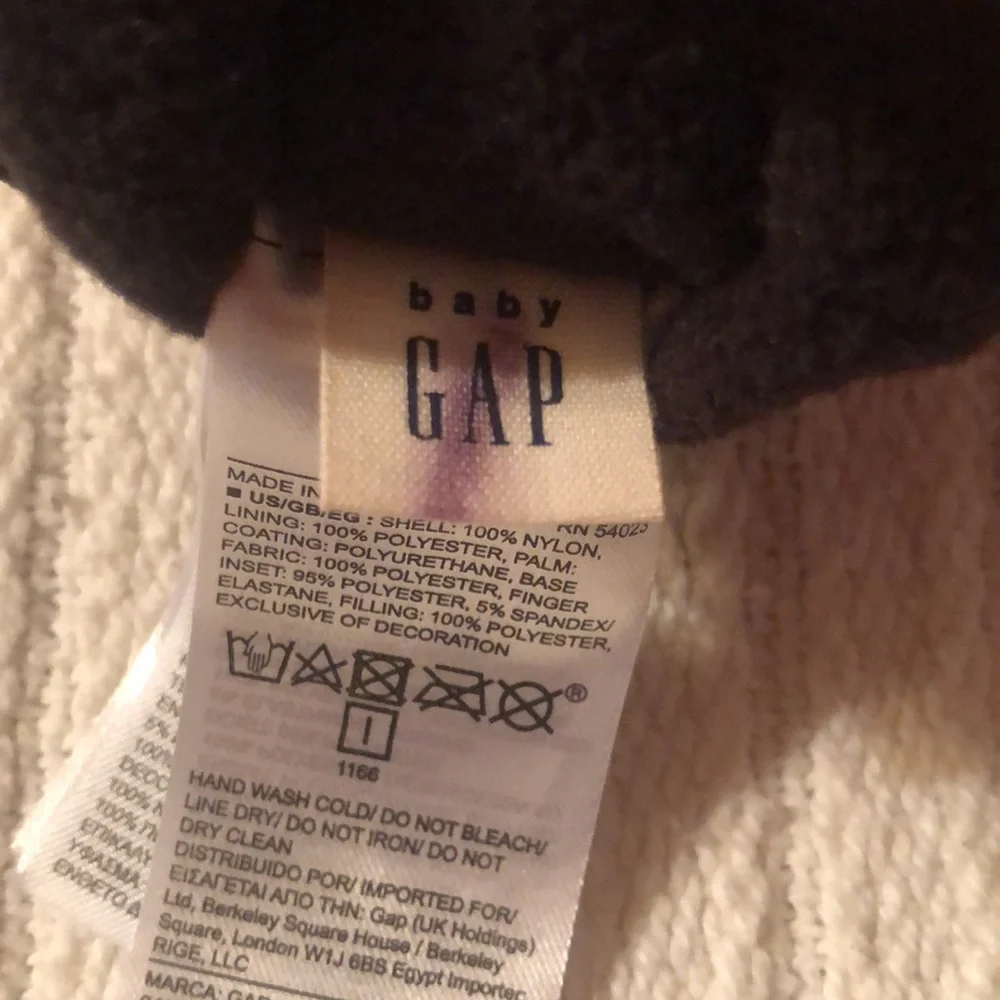 Gap baby fall insulated gloves - Picture 7 of 8